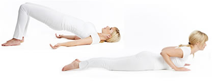 übungspaar yoga individuell